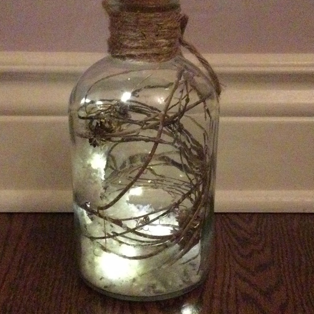 This is a fairy light bottle